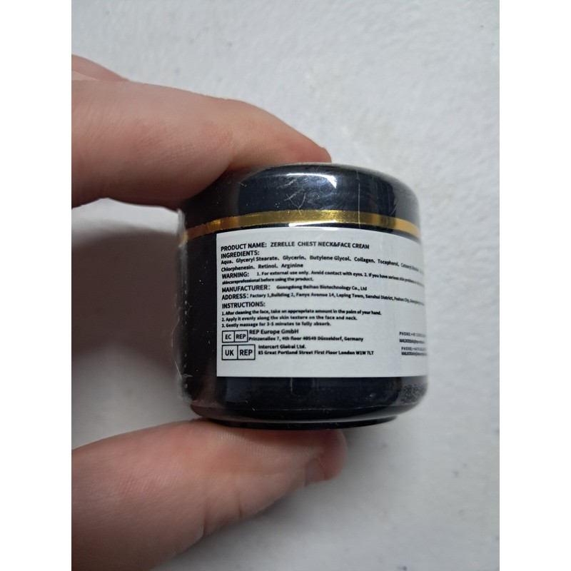 Zerelle Research Neck Firming Chest & Face Cream 30g 5% Collagen Retinol NEW gallery