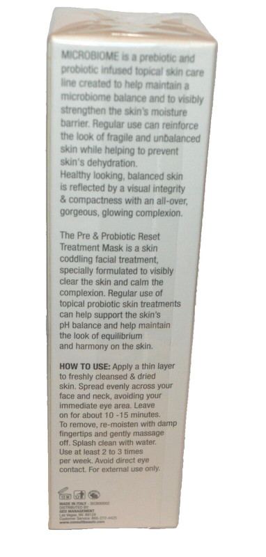 CONSULT BEAUTE MICROBIOME PRE & PROBIOTIC RESET TREATMENT MASK 3.3 OZ SEALED gallery