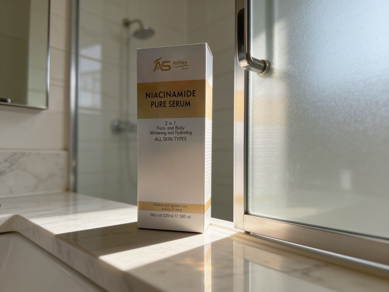 Ashley Shine NIACINAMIDE Pure Serum for Face and Body 520ml 17.5oz Fast Ship US