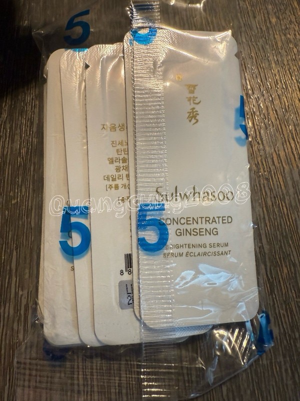 Sulwhasoo Concentrated Ginseng Brightening Serum 1ml x 30 pcs gallery