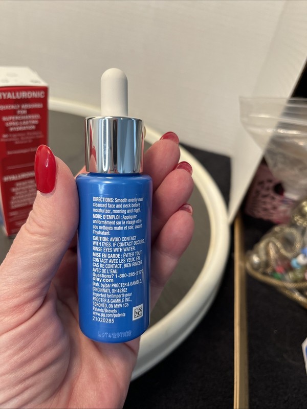 Olay Hyaluronic Hydrating Serum 1.3 Oz Ea 2 Pack! gallery