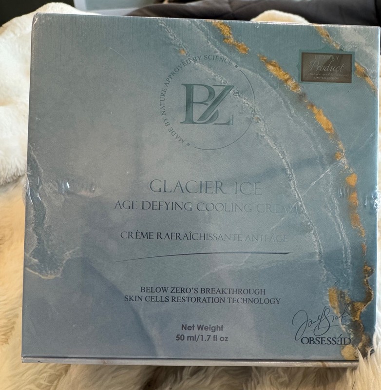 Below zero glacier ice age defying cooling cream NIB gallery