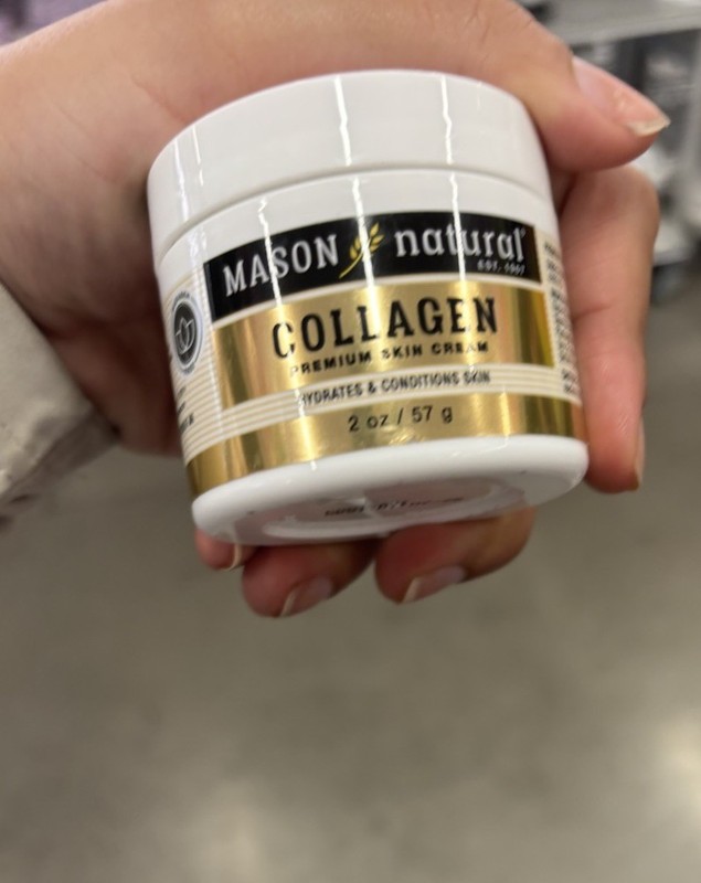 Mason Natural Collagen Moisturizer Cream Face Hydrates 2 oz / 57 g