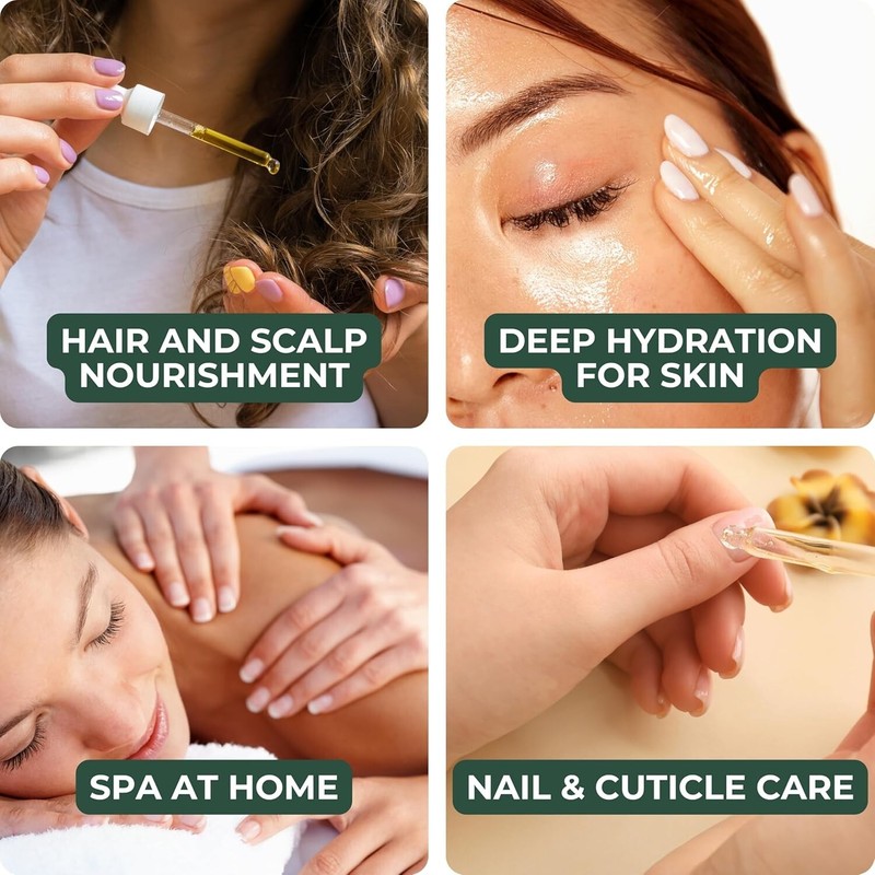 Miracle Beauty Oil - Hydrating Face Oil with Jojoba, Argan & Marula Oil 1 Oz gallery
