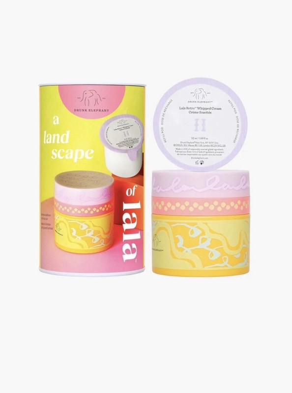 Drunk elephant lala retro whipped cream/LIMITED EDITION JAR SET