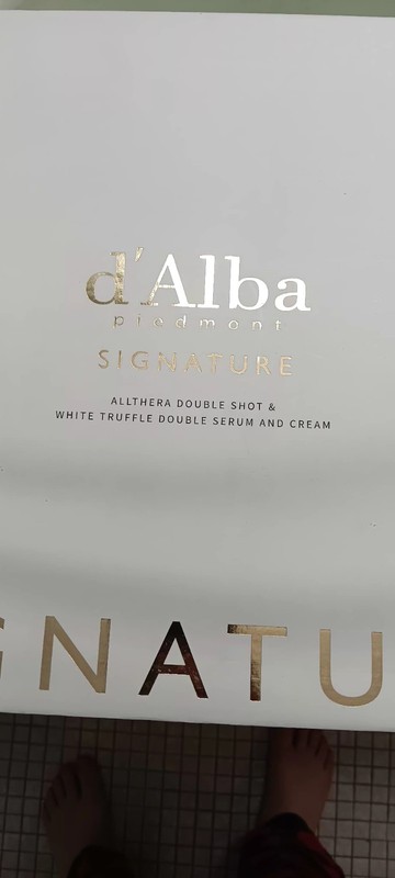 D’alba Piedmont Signature Allthera Double Shot & White Truffle Double Serum…