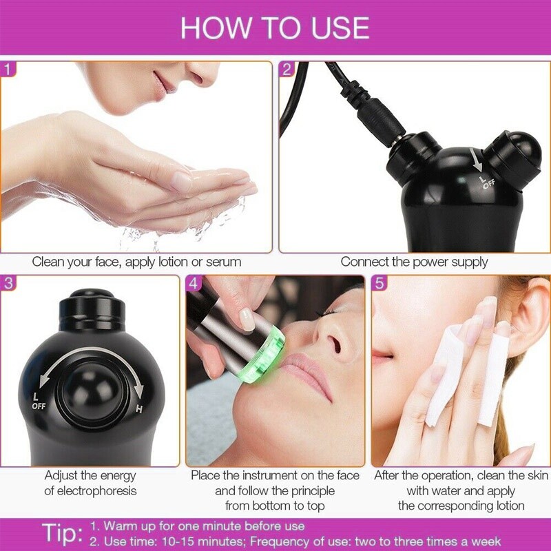 New Face Skin Rejuvenation Therapy Machine Facial Beauty Massager for Home Use gallery
