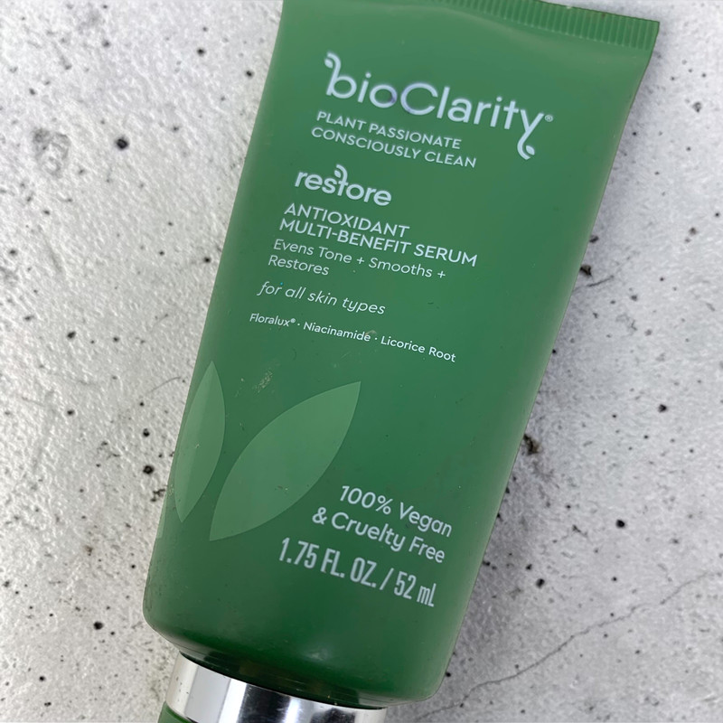 NEW bioClarity Restore Anti-Oxidant Multi Benefit Gel-Based Serum 1.75 oz NWOB gallery