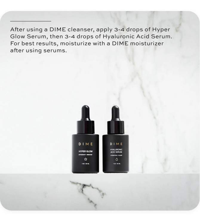 Vitamin C Facial Serum Set Hyaluronic Acid Anti Aging Brightening Skin Care Kit gallery