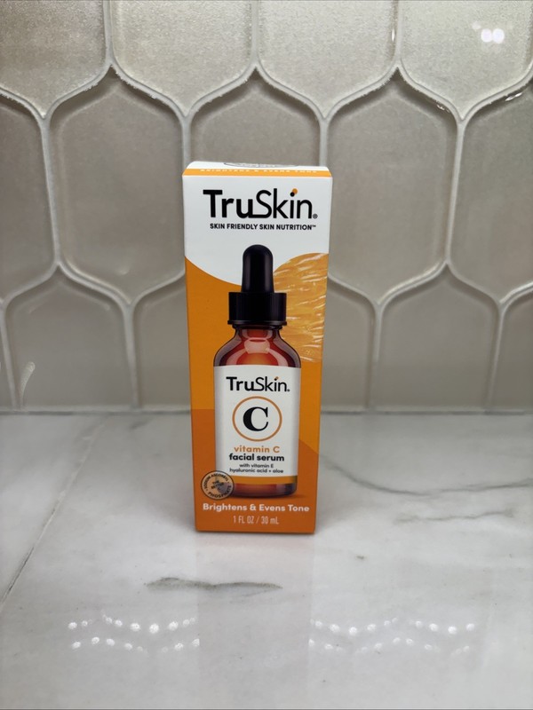 TruSkin Vitamin C Facial Serum Anti-Aging Formula w/Vitamin E, Hyaluronic Acid