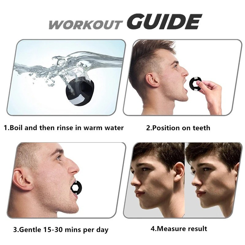 3PCS jawline Exerciser Jaw Trainer Face Neck Fitness Silicone Ball Set gallery