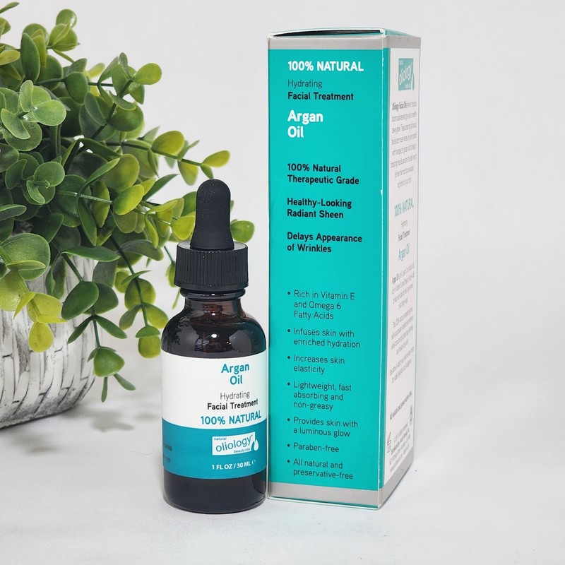 Oliology Hydrating Facial Treatment 100% Natural Argan Oil 1 fl oz / 30 mL gallery