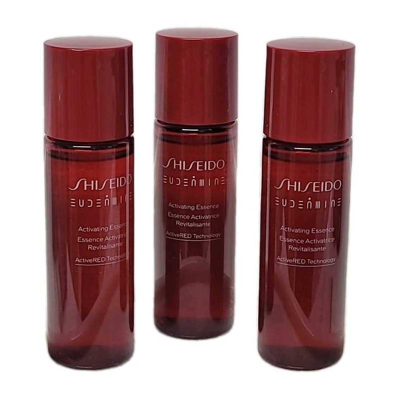 SHISEIDO EUDERMINE ACTIVATING ESSENCE WITH HYALURONIC ACID (1OZ/30ML) SET OF 3