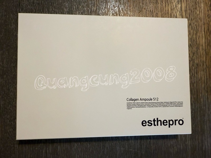 ESTHEPRO Collagen Ampoule 512 8ml x10EA Power Lifting Firming Ampoule Anti-Aging