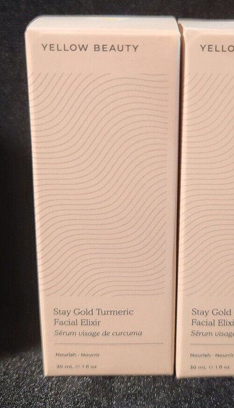 ❤Best $❤ Yellow Beauty Stay Gold Turmeric Facial Elixir 1oz 100% VEGAN ORGANIC❤
