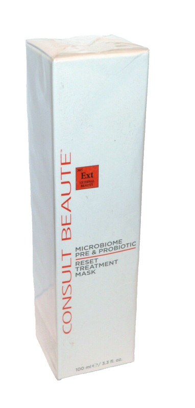 CONSULT BEAUTE MICROBIOME PRE & PROBIOTIC RESET TREATMENT MASK 3.3 OZ SEALED