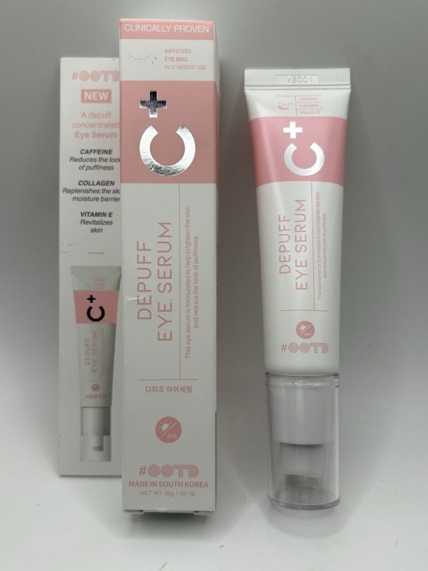 #OOTD Depuff Eye Serum Caffeine + Collagen + Vitamin E