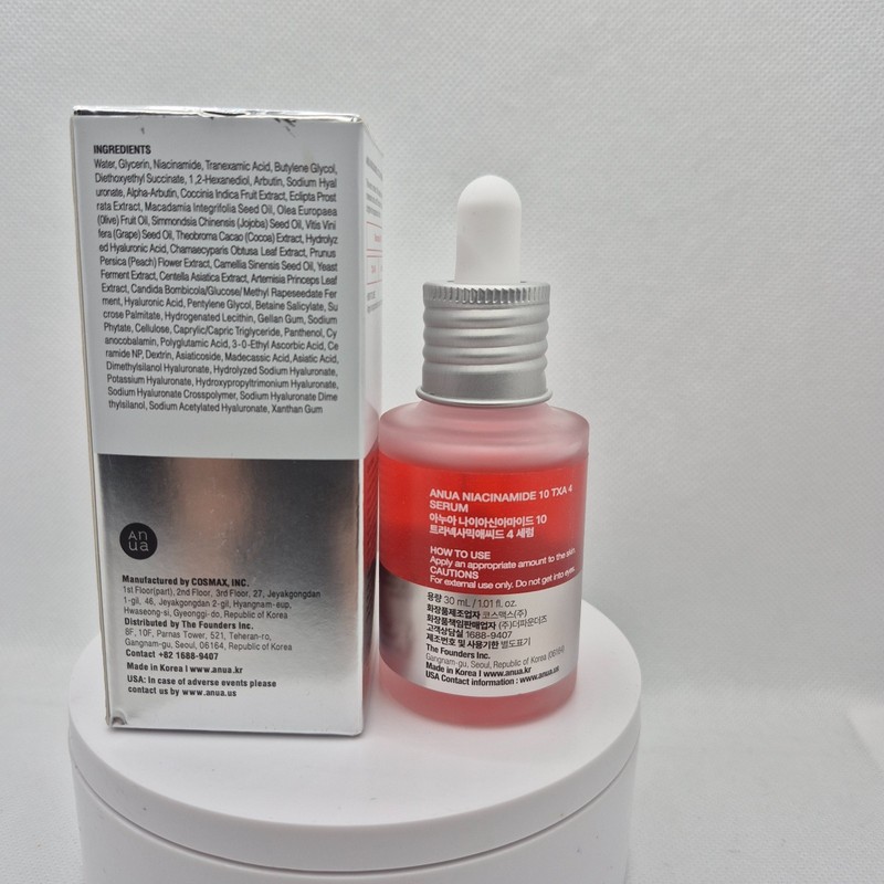 NUA Niacinamide 10 + TXA 4 Serum, Hyaluronic Acid, Tranexamic Acid, Brightening gallery