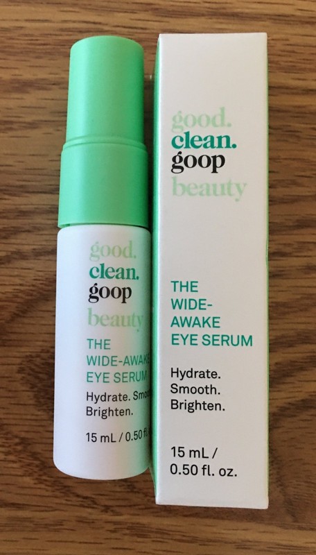 good.clean.goop beauty – The Wide-Awake Eye Serum 0.5 oz/15 ml NIB Note