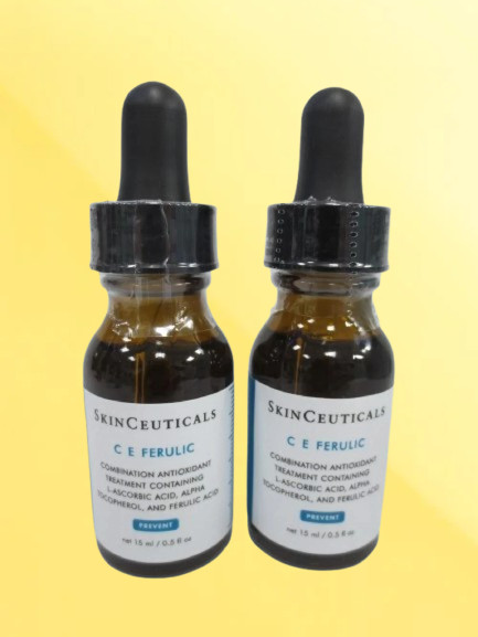 SKINCEUTICALS C E FERULIC ANTIOXIDANT TREATMENT 0.5 OZ SEALED SET OF 2