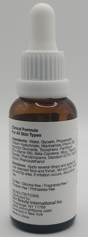 HYALURONIC ACID 1% +Vitamin C SERUM Cremates De Skin Nutritious gallery