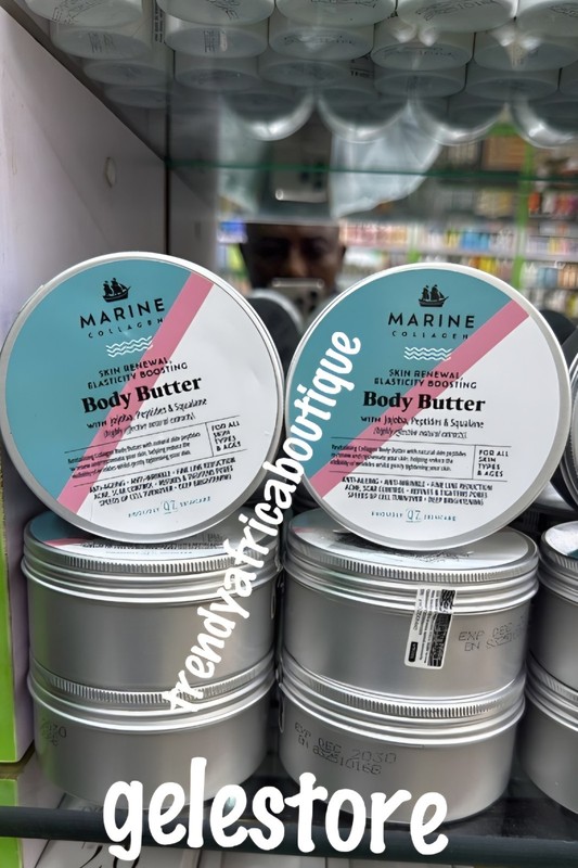 1 JAR SALE: Marine Collagen Skin Renewal Collagen Body BUTTER👌. 250ml X 1