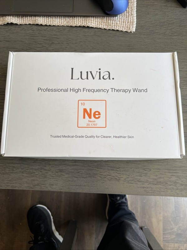 LUVIA – BeautyPro Professional High Frequency Therapy Wand Open Box – Tested