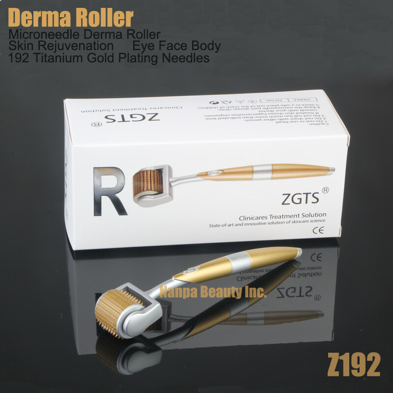 192 pins 0.25-2.5mm Titanium Derma Roller For Face Body Anti Acne Scars Wrinkle gallery