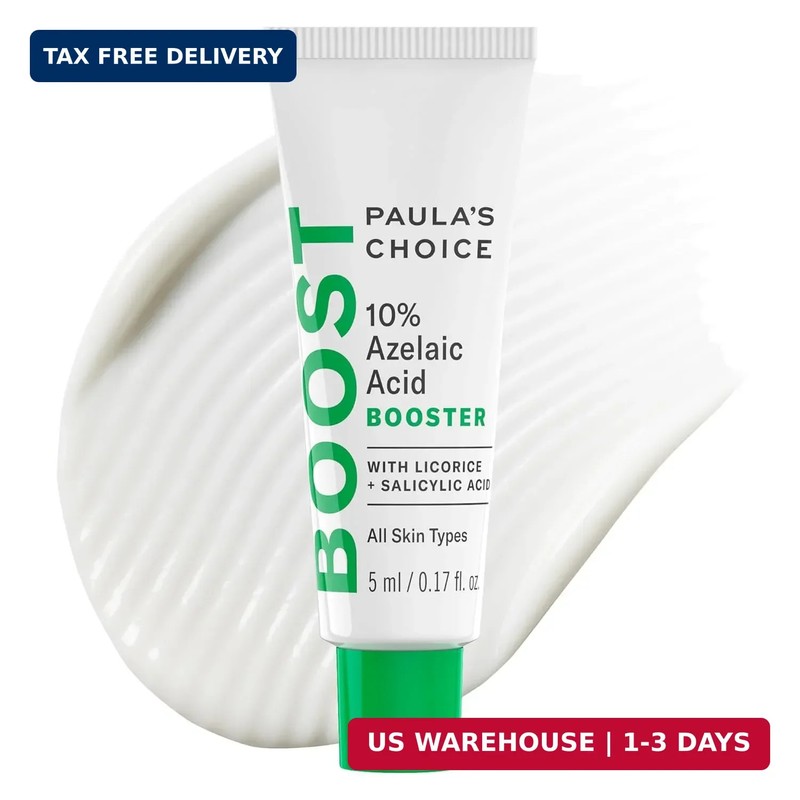 Paula’S Choice BOOST 10% Azelaic Acid Booster Cream Gel, Oil-Free Serum Fades