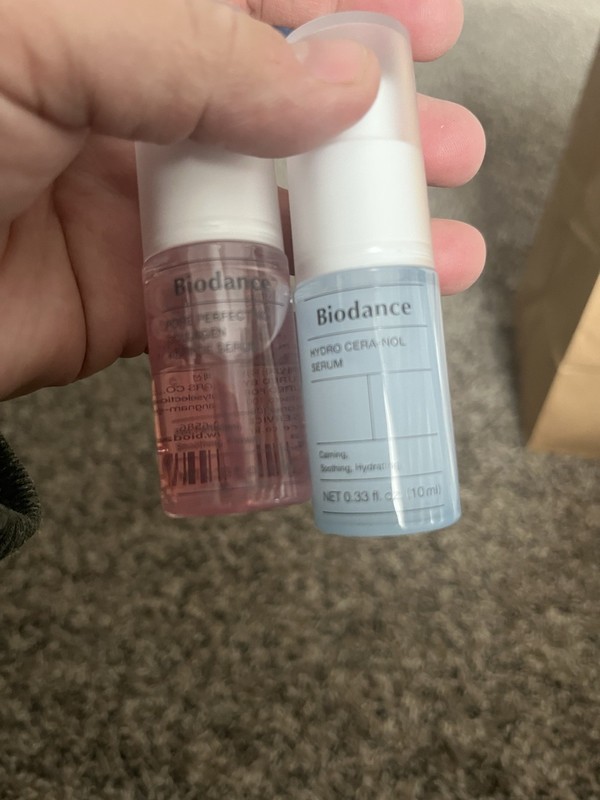 Biodance .33 Fl Oz Serum Set With Hydro Cera-nol And Pore Perfecting Collegan gallery