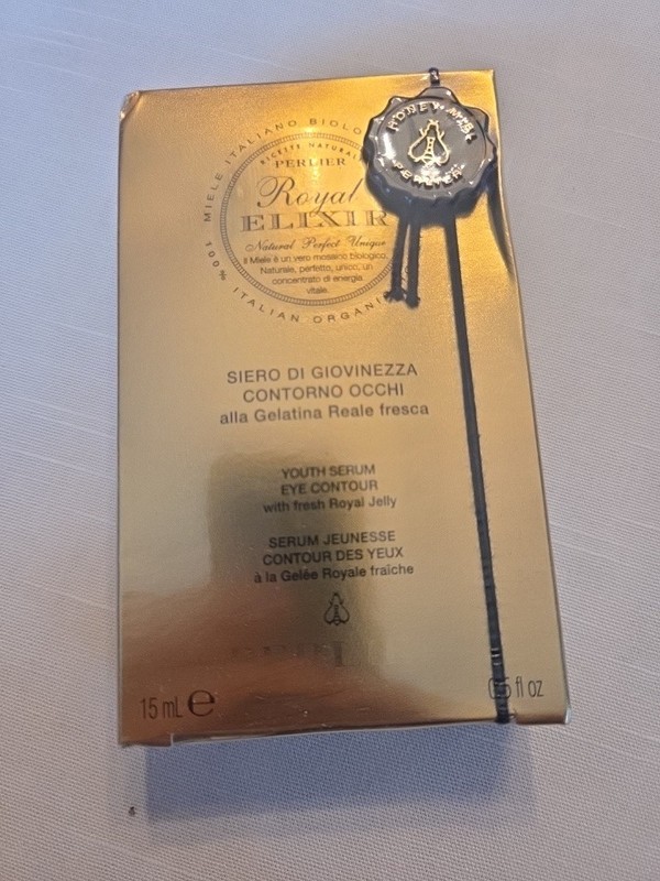 Perlier Royal Elixir Eye Contour Youth Serum w/ Fresh Royal Jelly 0.5 fl oz NEW