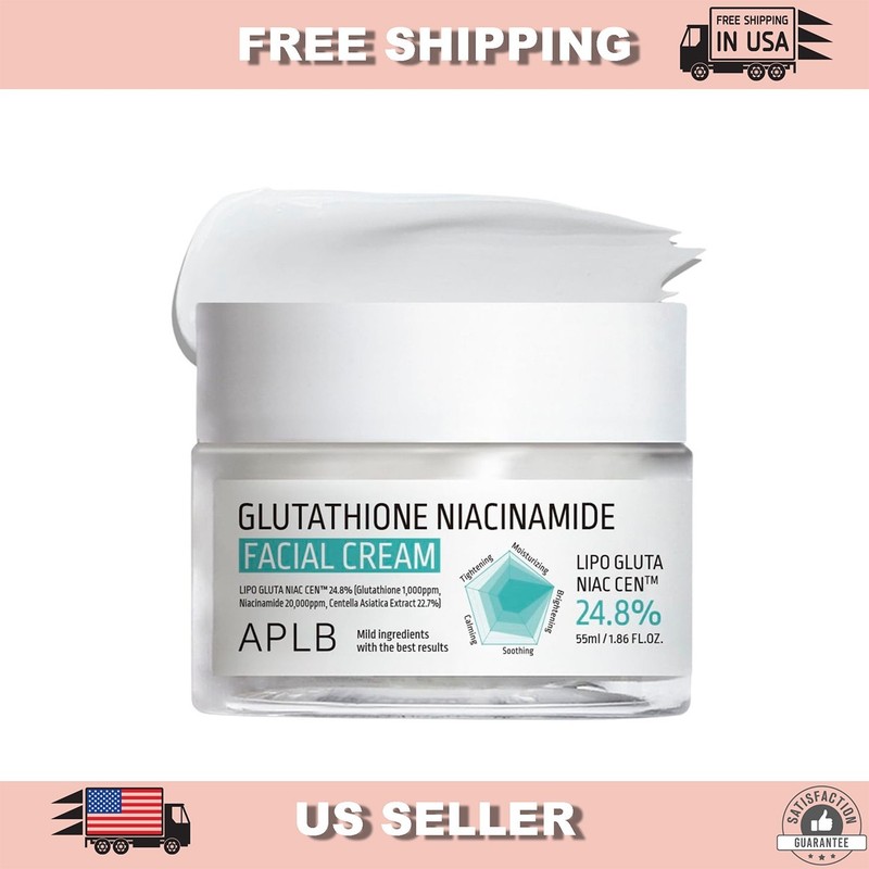 APLB Glutathione Niacinamide Facial Cream 55ml – FREE SHIPPING [US SELLER]