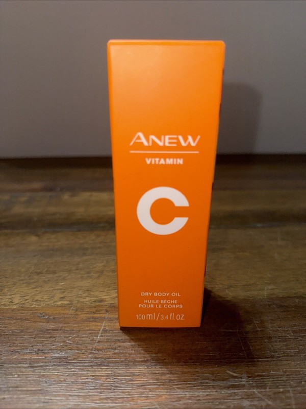 NEW Avon ANEW Vitamin C Dry Body Oil – Full Size 3.4 oz