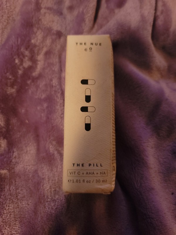 The Nue Co. The Pill Vitamin C + AHA + HA Face Serum 1.01 oz NIB
