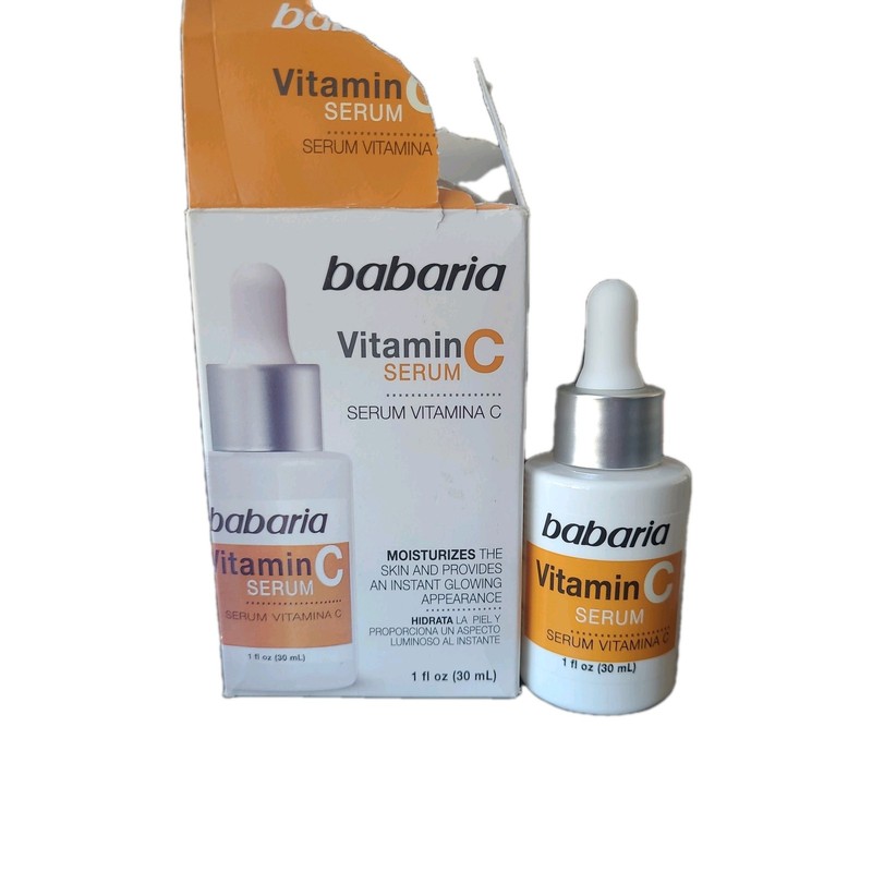 Babaria Vitamin C Moisturizing Face Serum, 1.0 fl oz Exp 01/2030