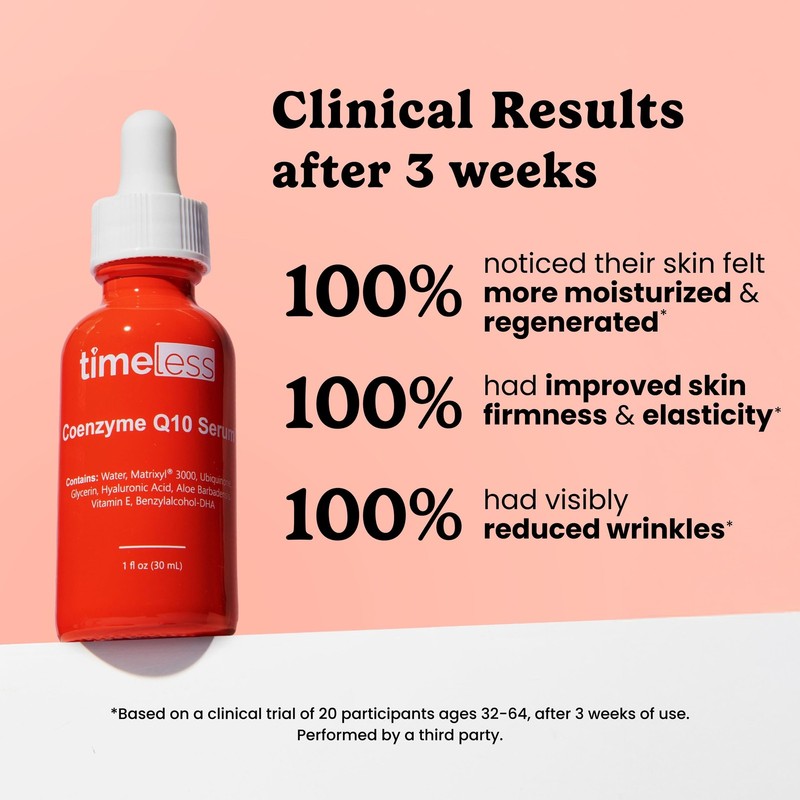 Timeless Skin Care Coenzyme Q10 Serum - 1 Fl Oz (Pack of 1), RED,WHITE gallery