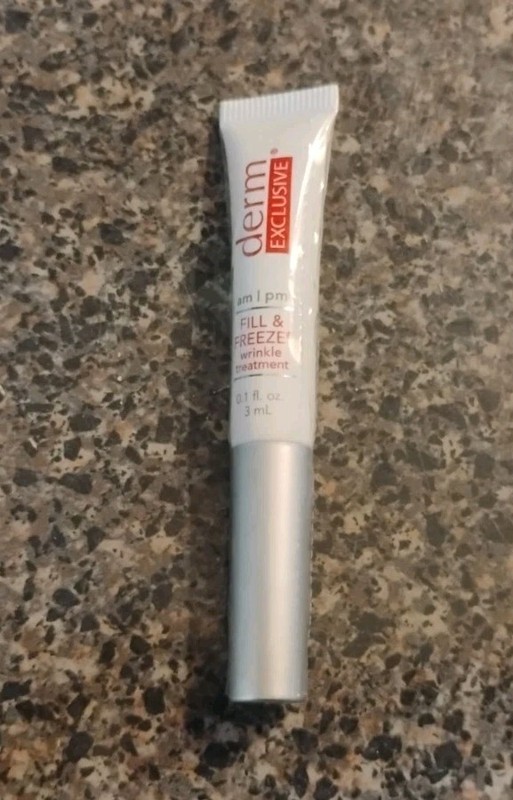 NEW!! Derm Exclusive AM/PM Fill & Freeze Wrinkle Treatment 3 ml SEALED