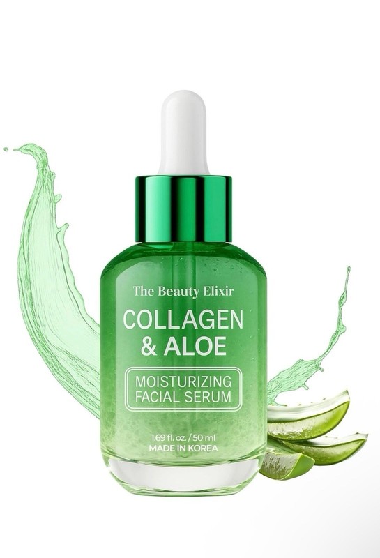 The Beauty Elixir Collagen & Aloe Anti-aging Moisturizing Face serum 1.69 fl oz