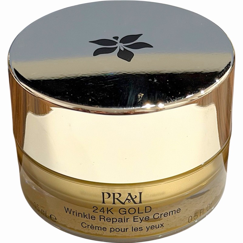 Sealed PRAI Beauty 24K Gold Wrinkle Repair Eye Creme 0.5 Fl Oz – 15 mL