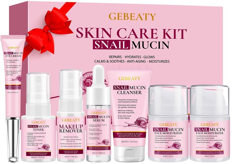 Christmas Gifts for ,7 Pcs Skin Care Set,Hydrating Moisturing Repairing Sooth…