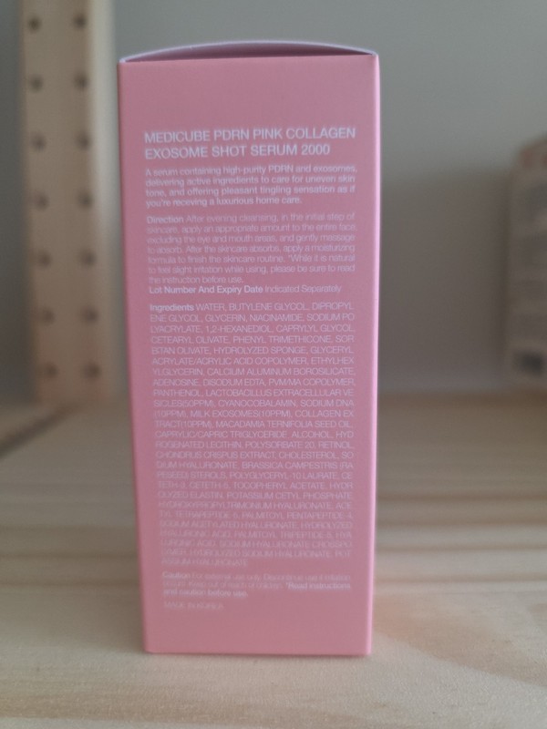 Medicube PDRN Pink Collagen Exosome Shot 2000 ~ 30mL / 1.01 Fl oz gallery