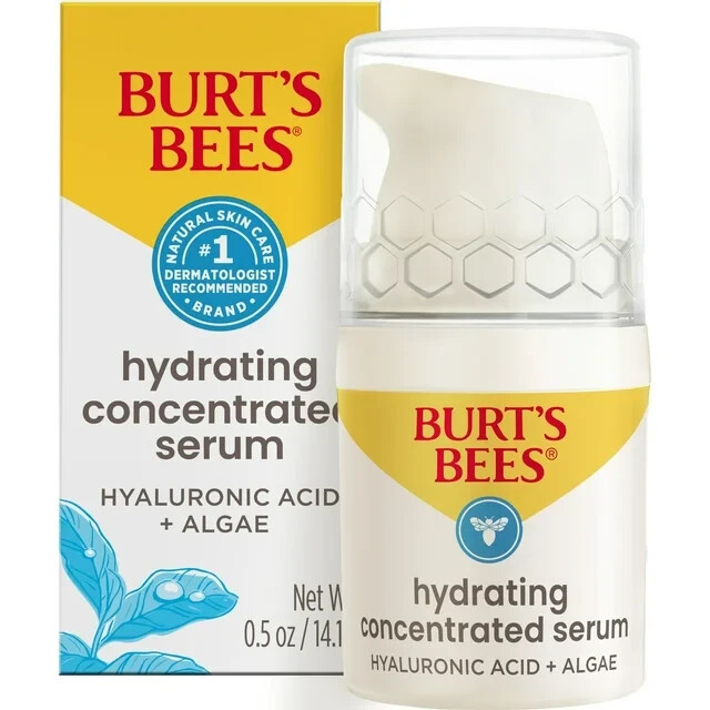 Burts Bees Hydrating Concentrated Facial Serum, 0.5 Oz