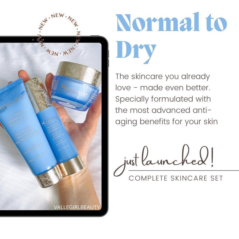 Authentic Full Size Sene Cleanser, Moisturizer-Dry, Oily, Normal, Micro $1 Ship! gallery