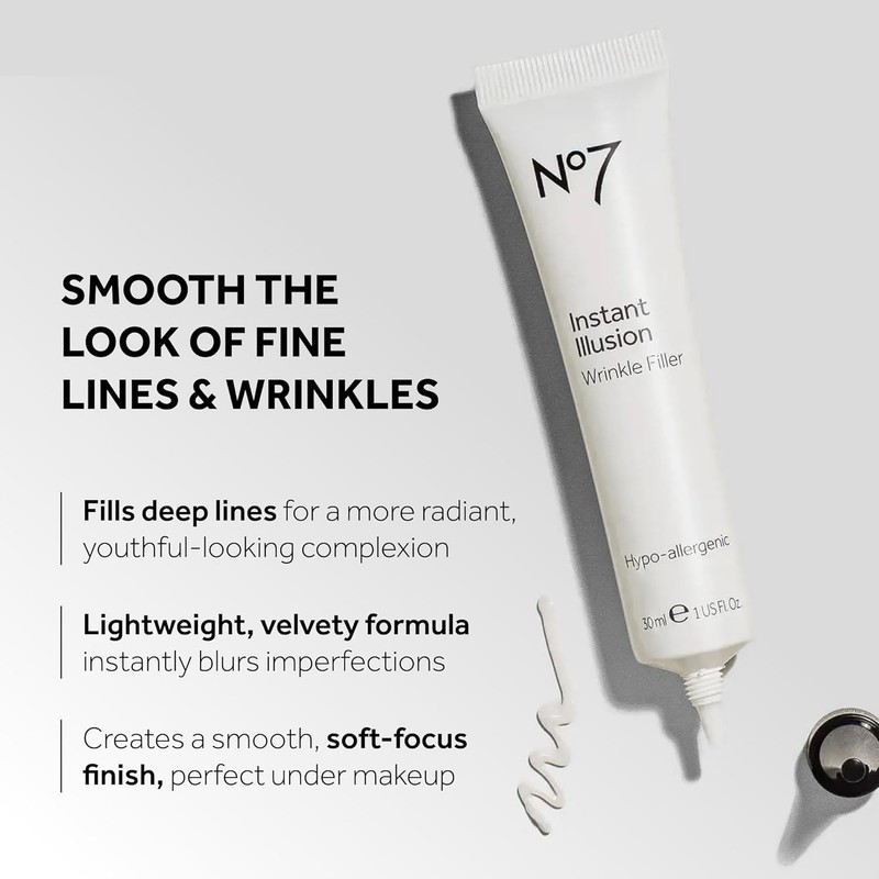 Cruelty-Free Instant Illusion Wrinkle Filler - 1 Oz Youthful Complexion Serum gallery