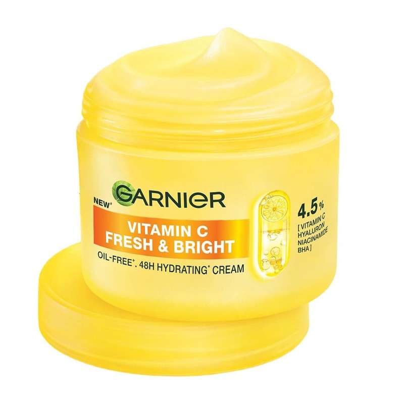 Garnier Vitamin C Moisturizer 45g Brightening Hydrating Face Cream Niacinamide