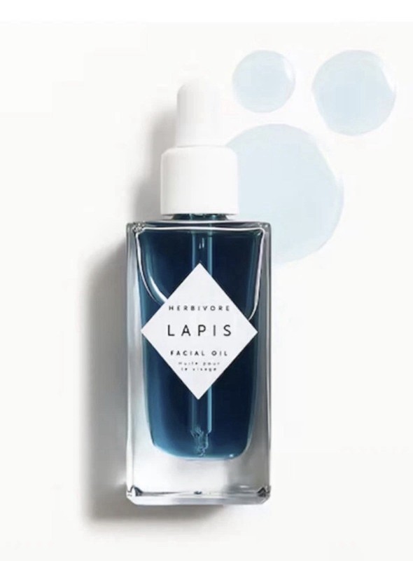HERBIVORE Lapis Blue Tansy Squalene Facial Oil 1.7 oz 50ml Full Size – NIB