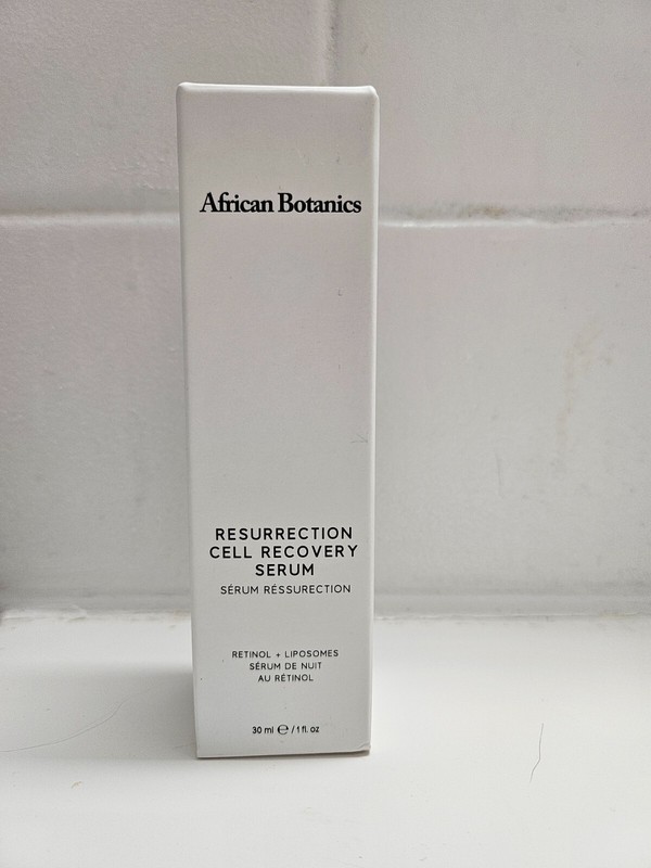 African Botanics Resurrection Cell Recovery Serum 1oz – New in Box –