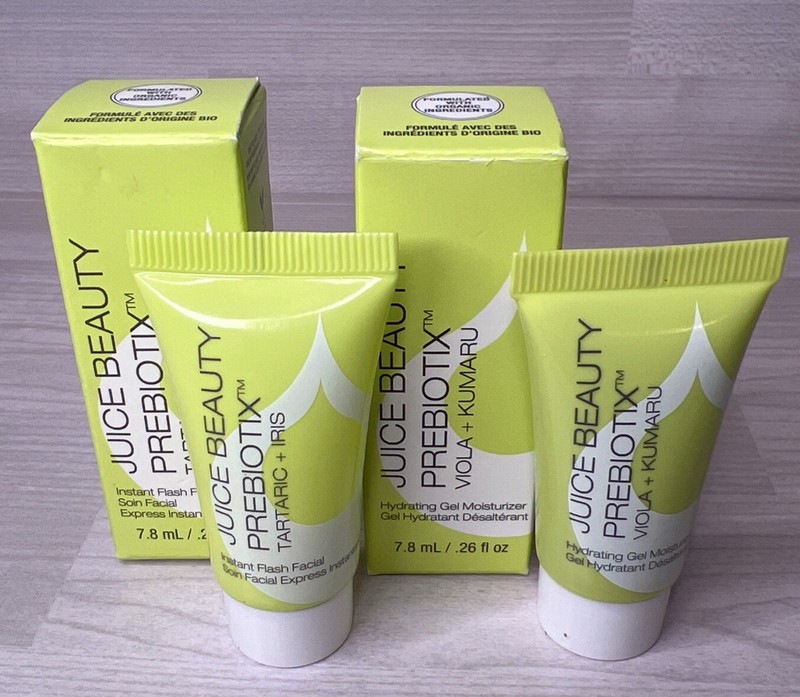 Juice Beauty Two-pack Sample Size, Cleanser+Exfoliate All-In-One &Gel Moisterize