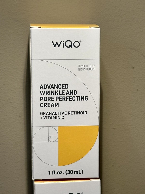 WiQo Advanced Wrinkle and Pore Perfecting Cream ( Retinol) 1.7 fl oz