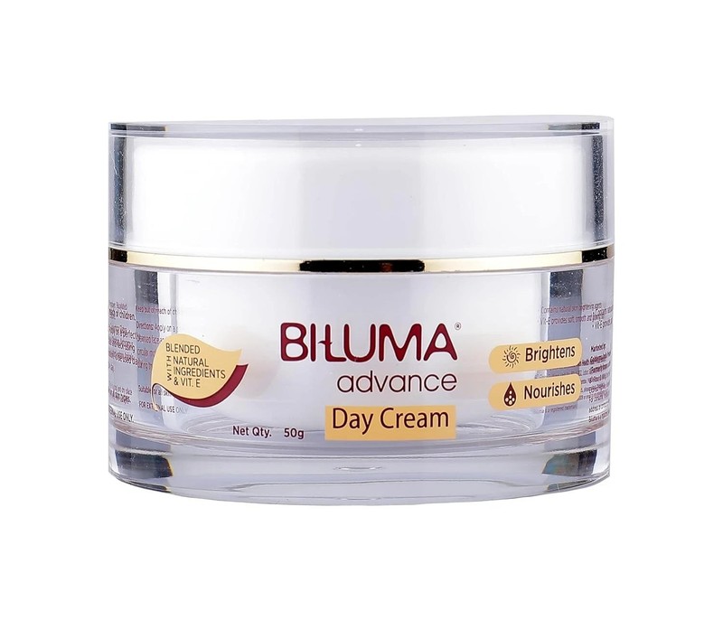 Biluma Advance Skin Brightening Day cream dark spots with vitamin E 50g
